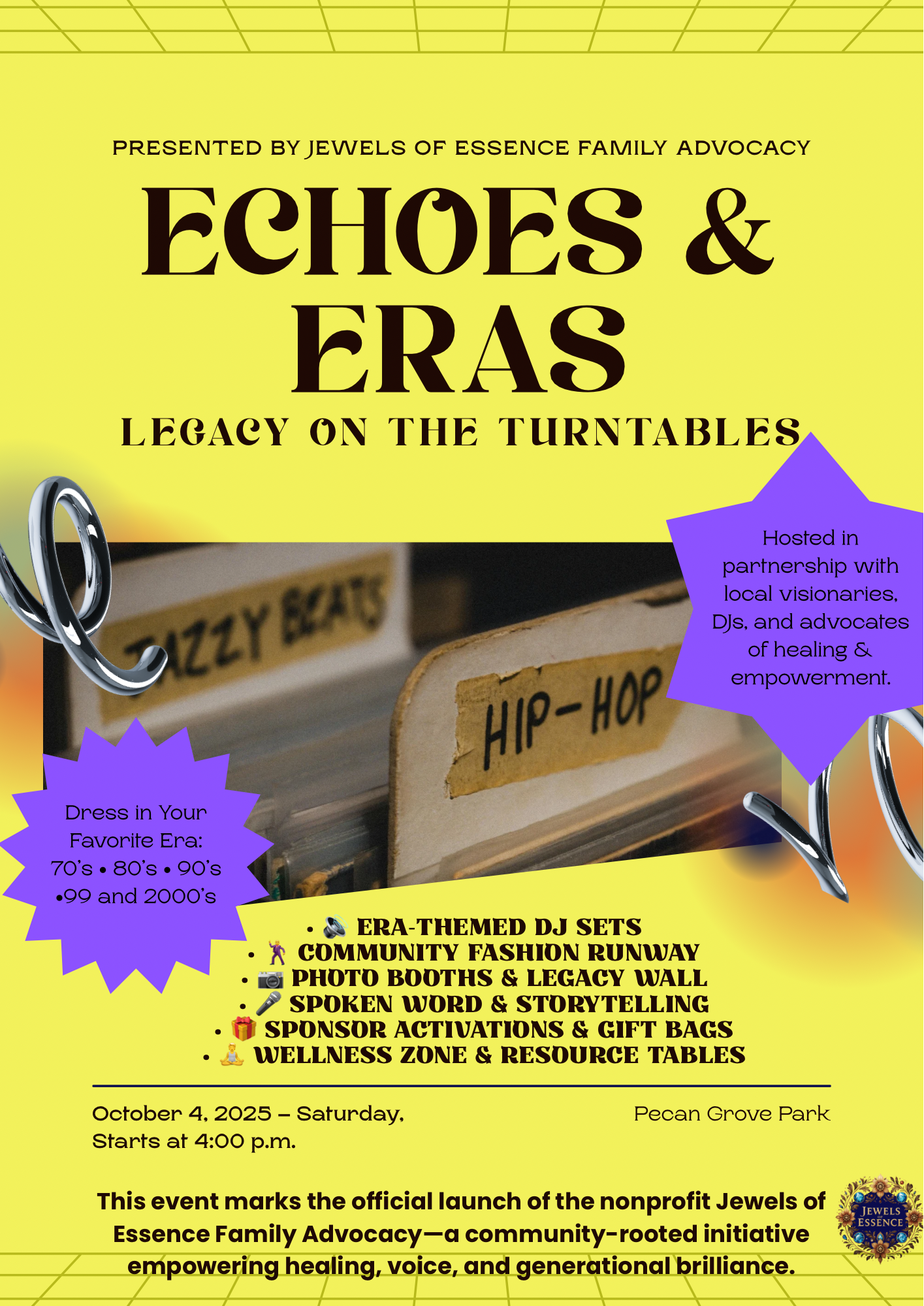 Upcoming event-Echoes and Eras